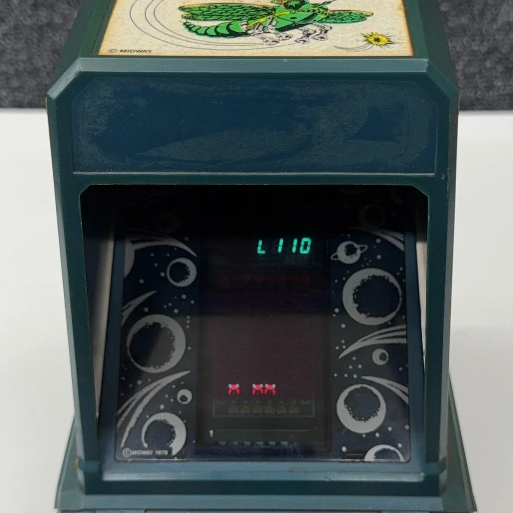 Vintage 1981 Coleco Galaxian Tabletop Arcade Game Model 2380 VFD Retro Gaming